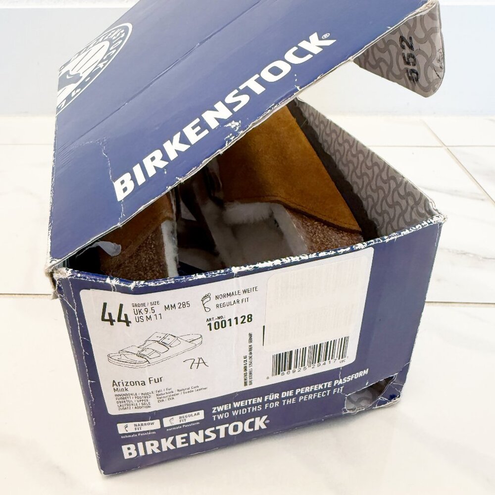 Birkenstock Arizona Shearling-Lined Sandals - Picture 2 of 9